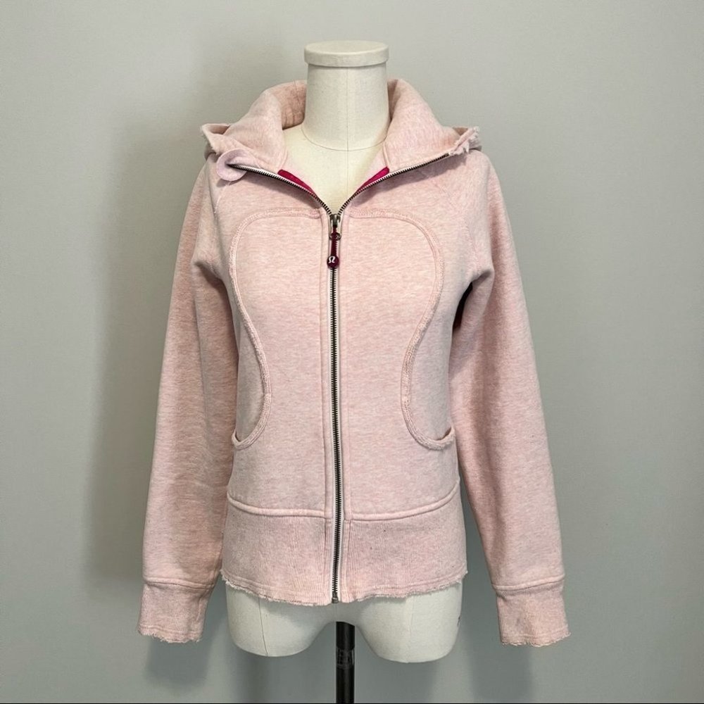 lululemon athletica Pink Zip-Up Hoodie